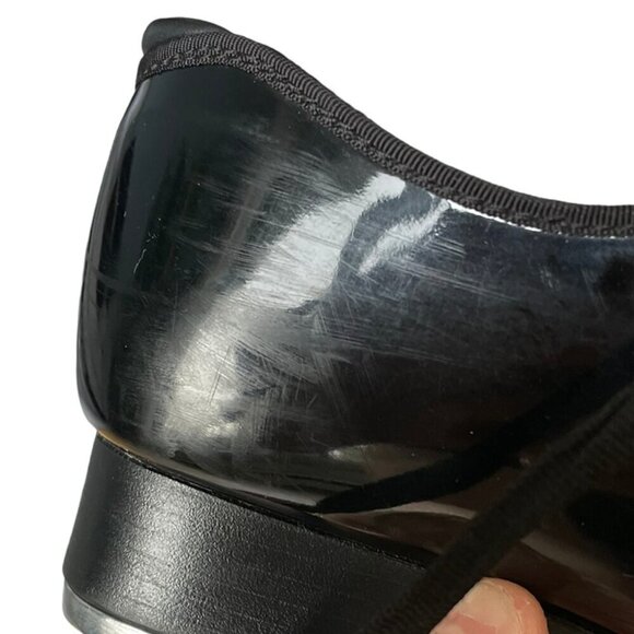 CAPEZIO Tele Tone Tap Dancing Shoes N625 Black Shiny Women's Size 6.5 M - Picture 12 of 16